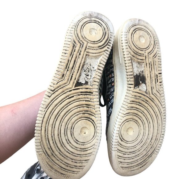 2018 Nike Air Force 1 High Just Do it Size 8 - Picture 3 of 10